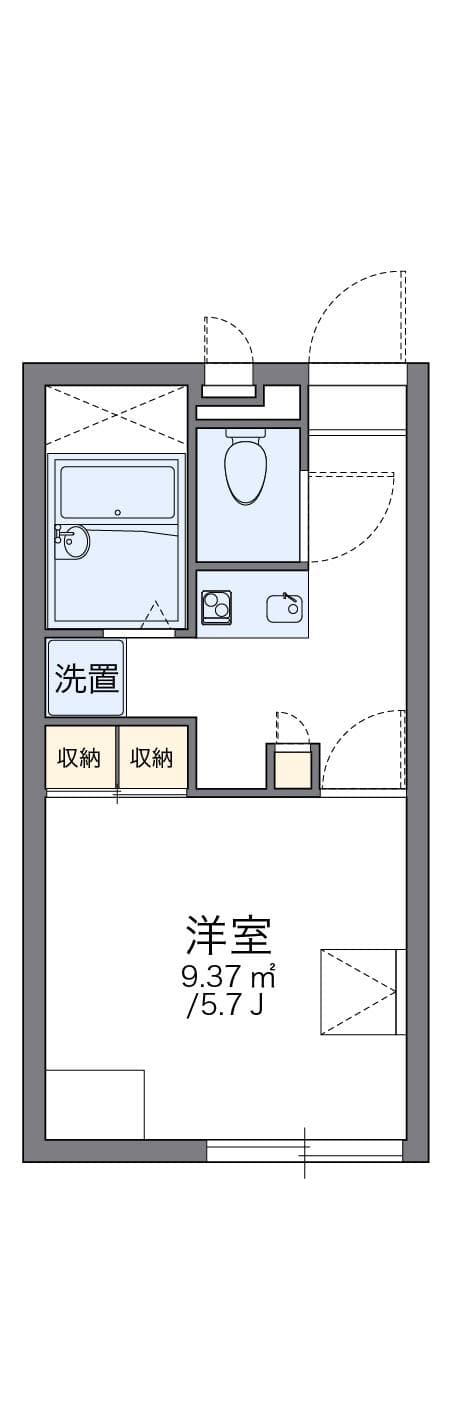 Preview floorplan of leopalace Hill Denner Heim
