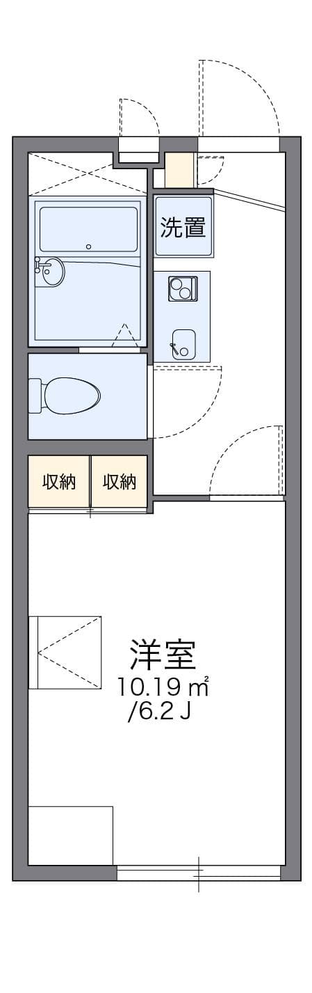 Preview floorplan of leopalace Suehiro