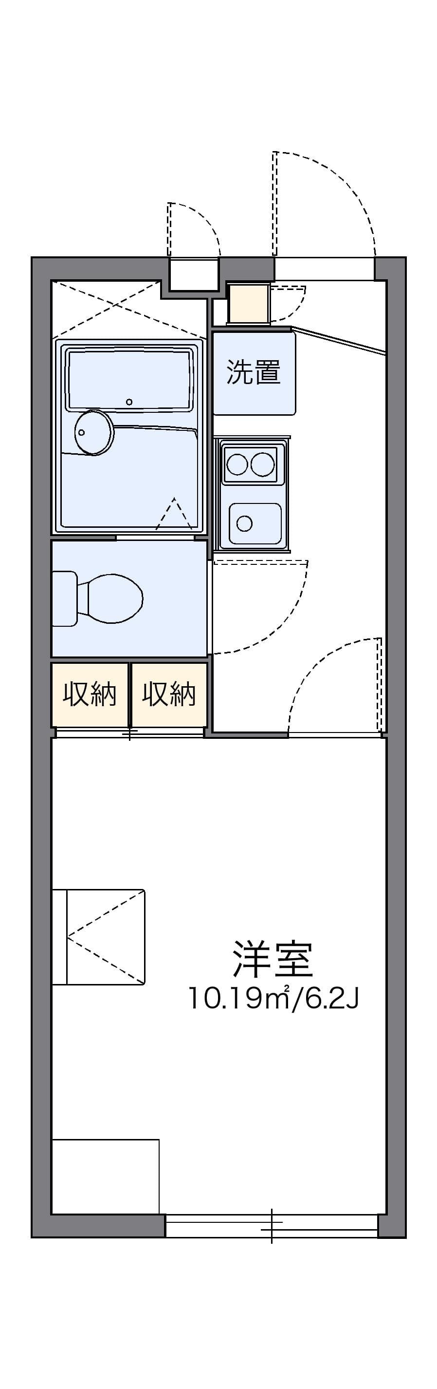 Preview floorplan of leopalace MIZUKASA