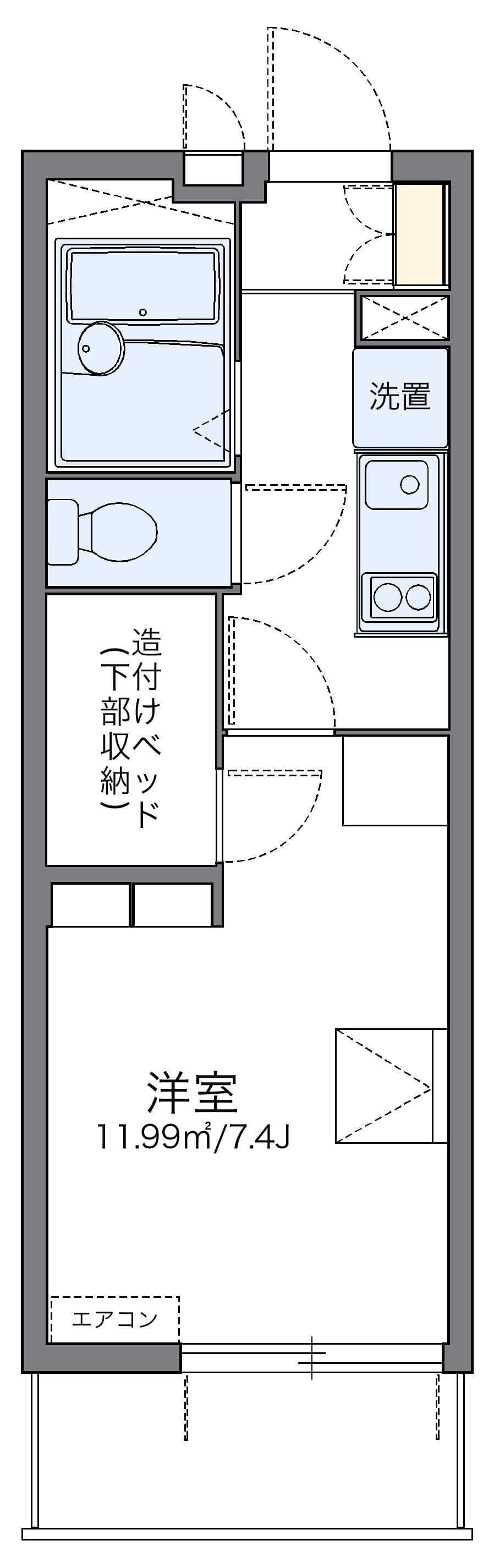 Preview floorplan of leopalace Tone Net