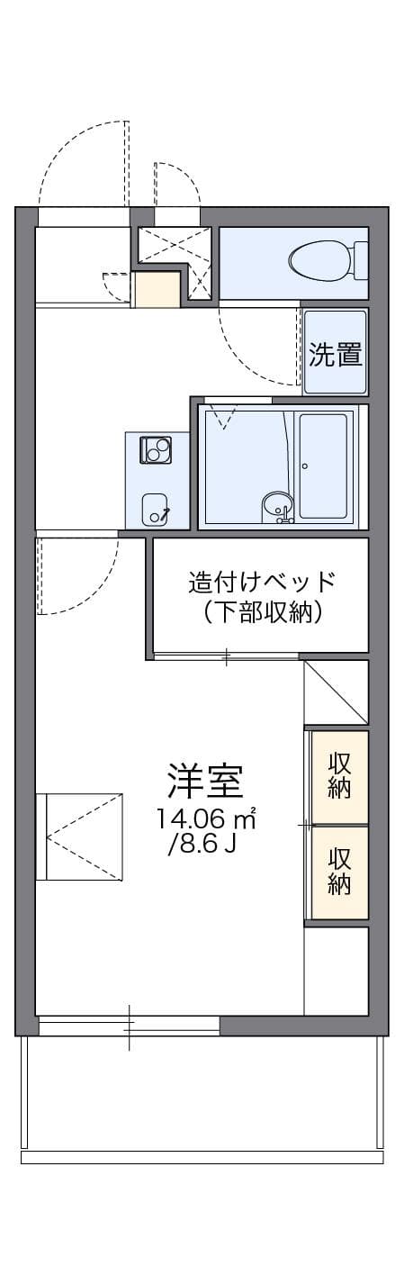 Preview floorplan of leopalace Dream 21
