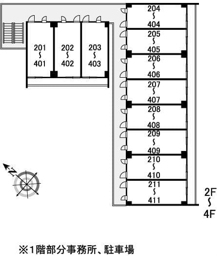 Preview interior of leopalace Hieda