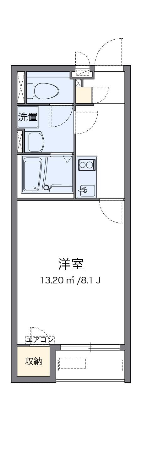 Preview floorplan of CLEINO First Higashihara