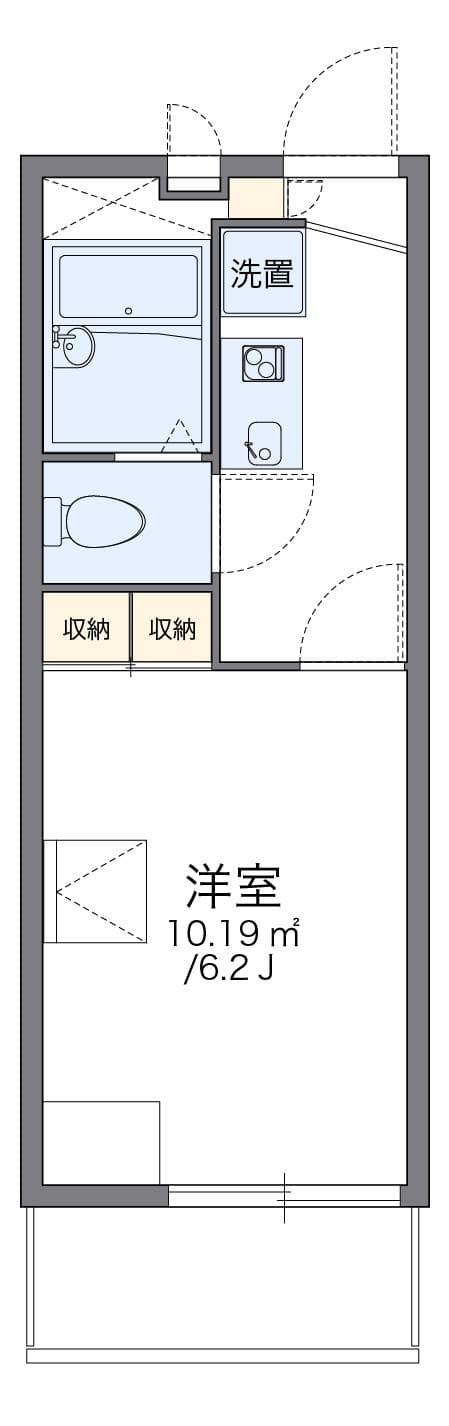 Preview floorplan of leopalace Shimizu II