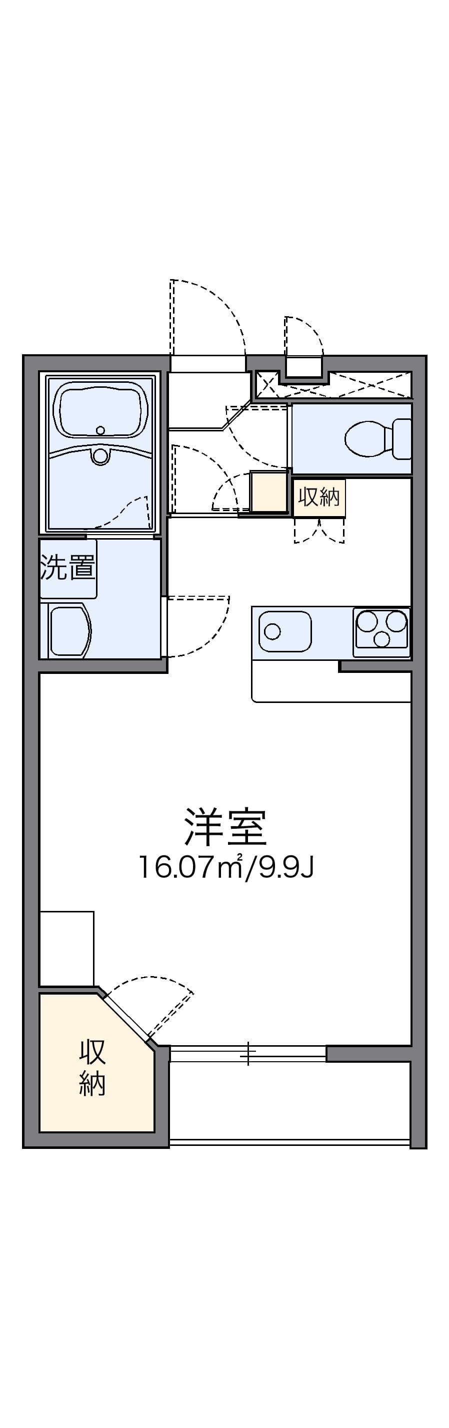 Preview floorplan of leopalace Mirai