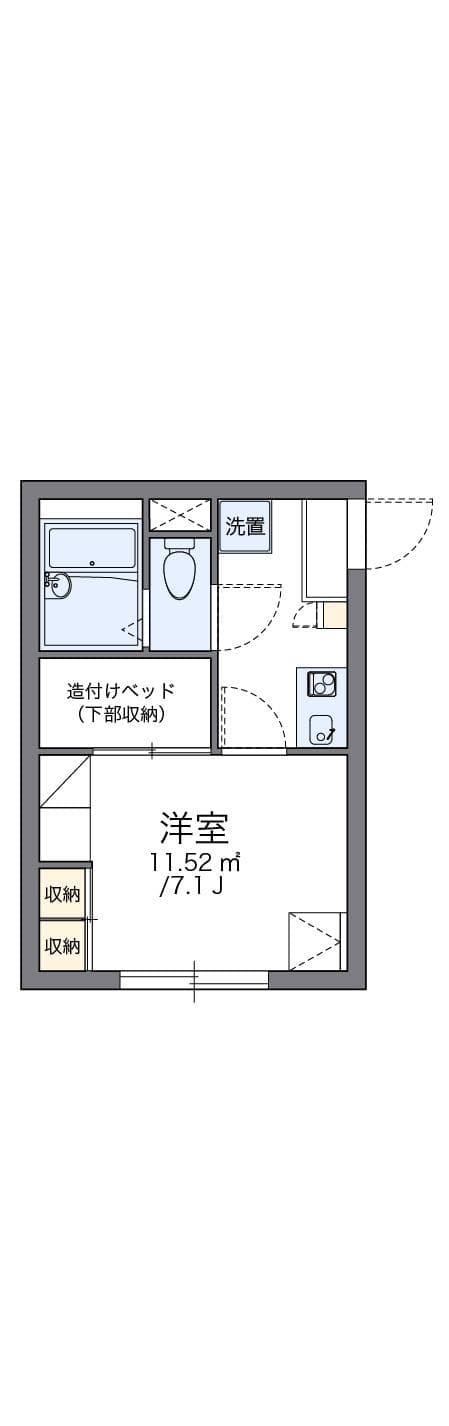 Preview floorplan of leopalace Verde Casa Futamatagawa