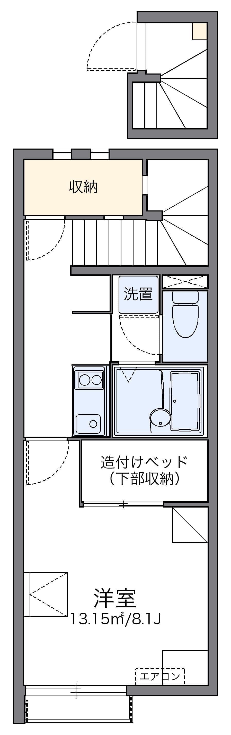 Preview floorplan of LEONEXT Doyama House