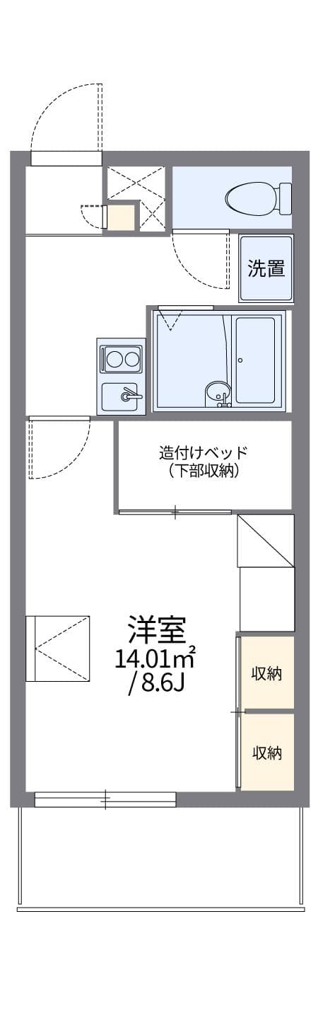 Preview floorplan of leopalace You & Kei