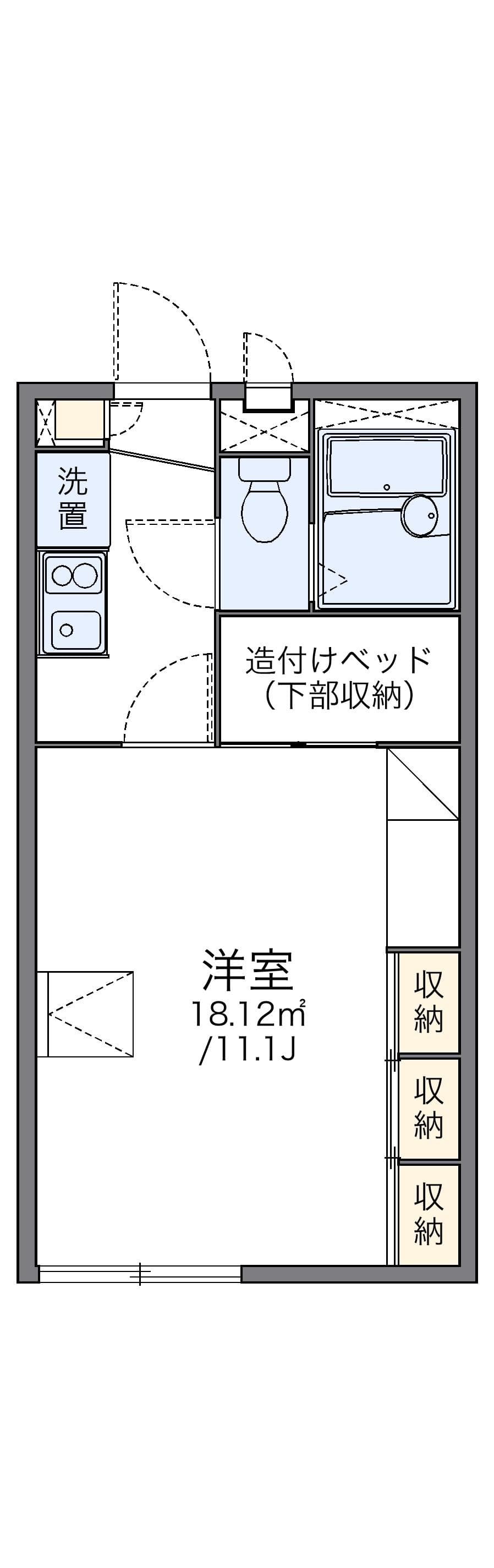 Preview floorplan of leopalace Takeo B