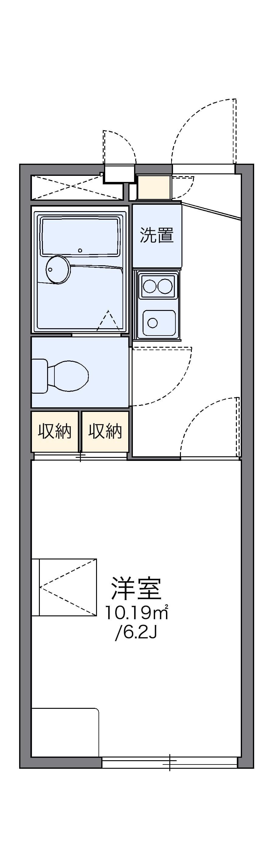 Preview floorplan of leopalace MY MATE Kusana