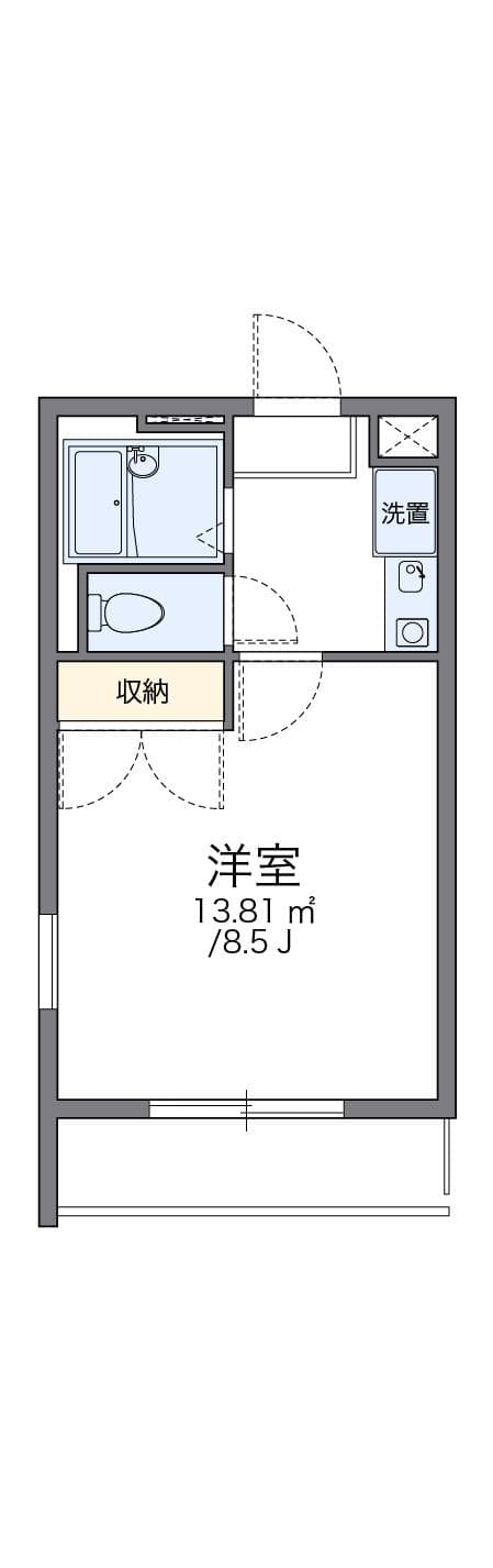Preview floorplan of leopalace Hourensou Ichigoukan