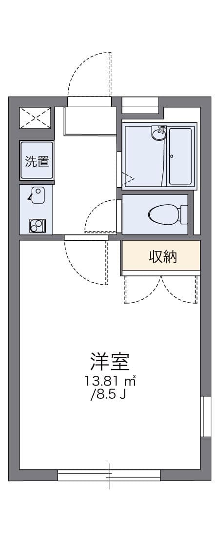 Preview floorplan of leopalace TACHIBANA