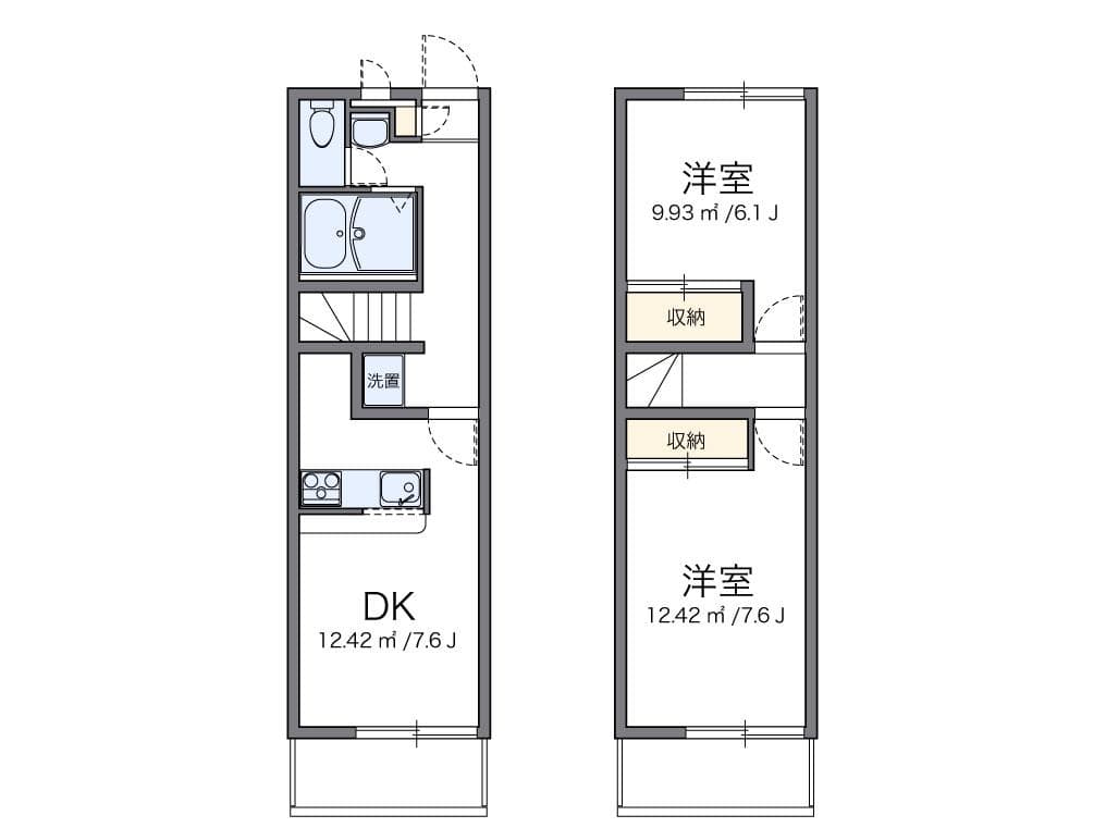 Preview floorplan of leopalace Hikari GARDEN