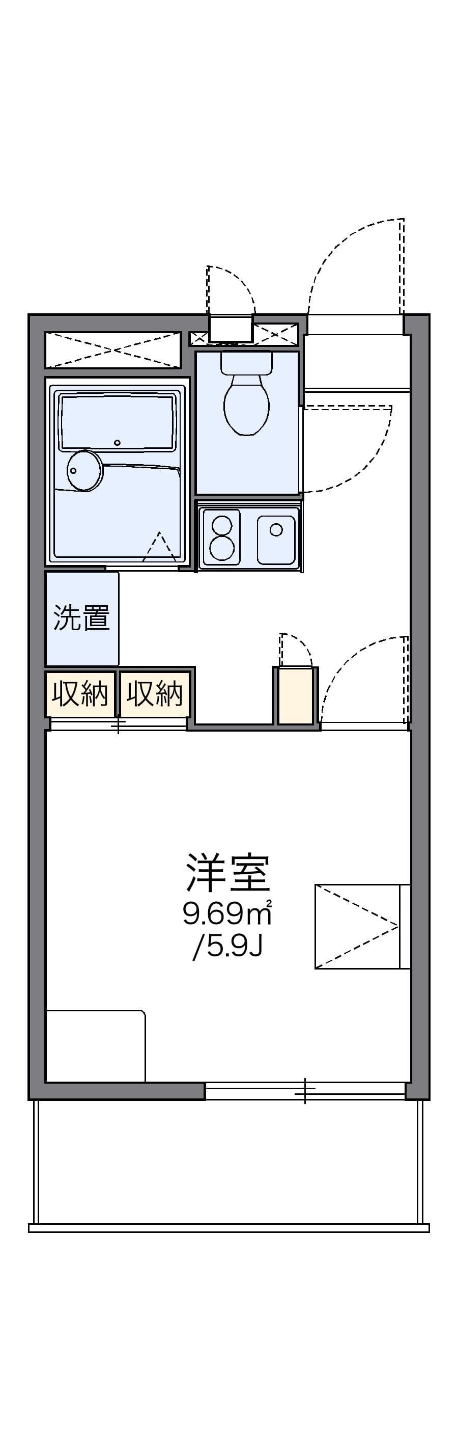 Preview floorplan of leopalace Kokubunjidai Chuo