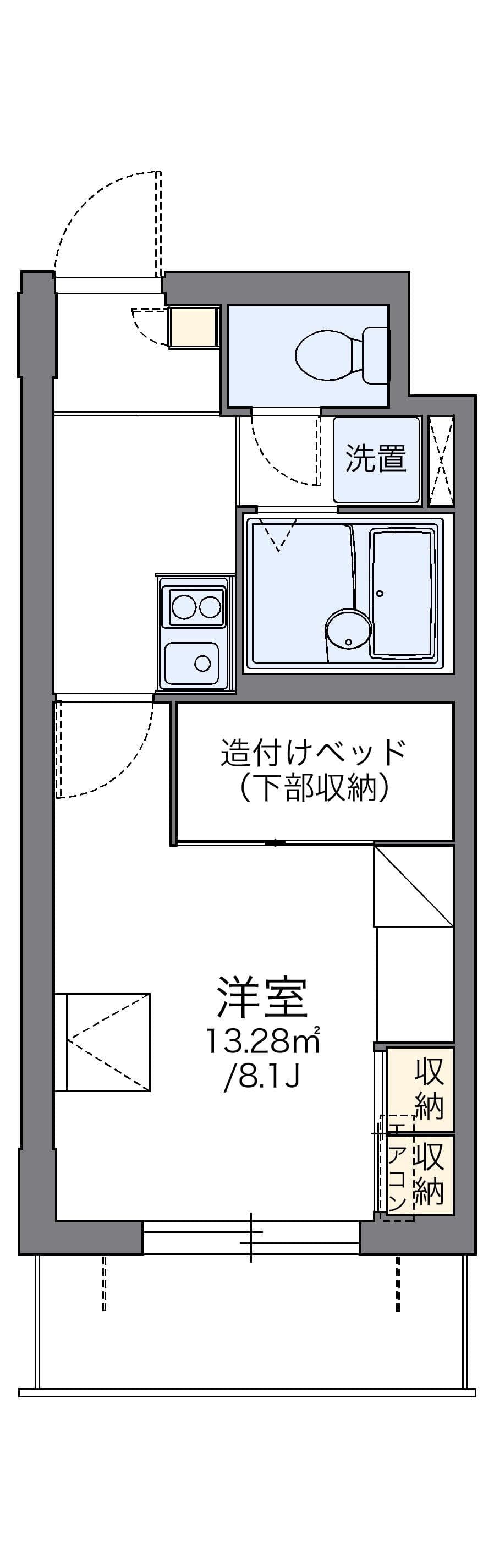 Preview floorplan of leopalace Hikari
