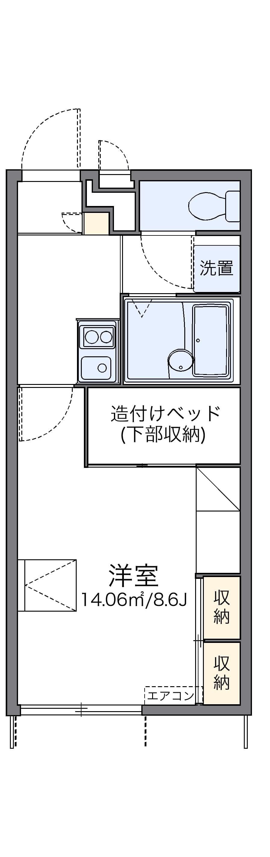 Preview floorplan of leopalace Town Court Uchihara