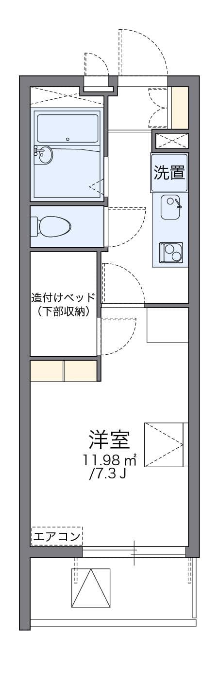 Preview floorplan of leopalace Sunshine
