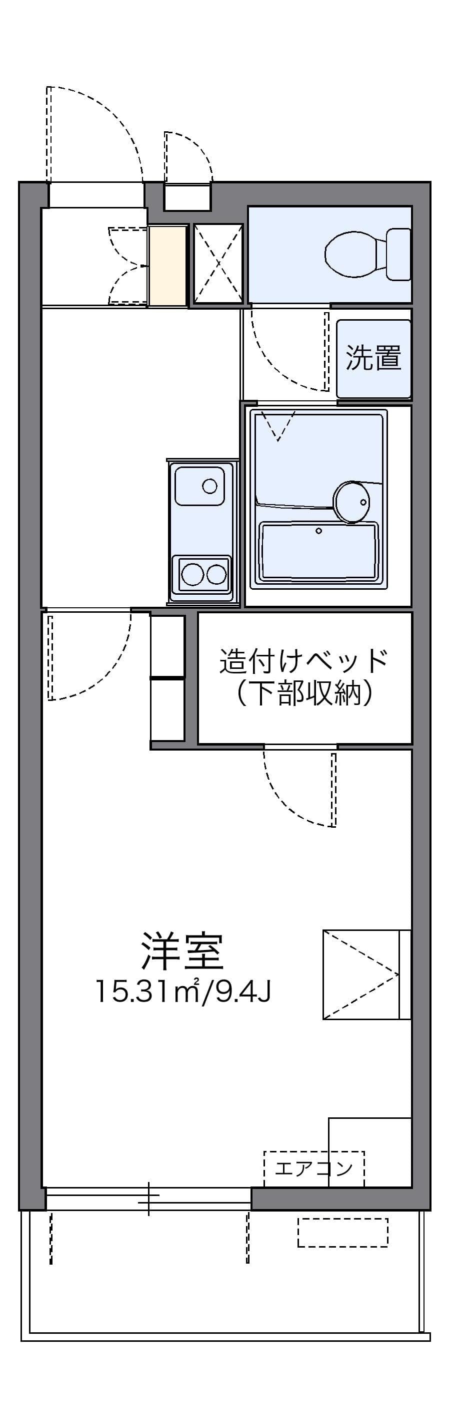 Preview floorplan of leopalace MARUTO Kyotanabe