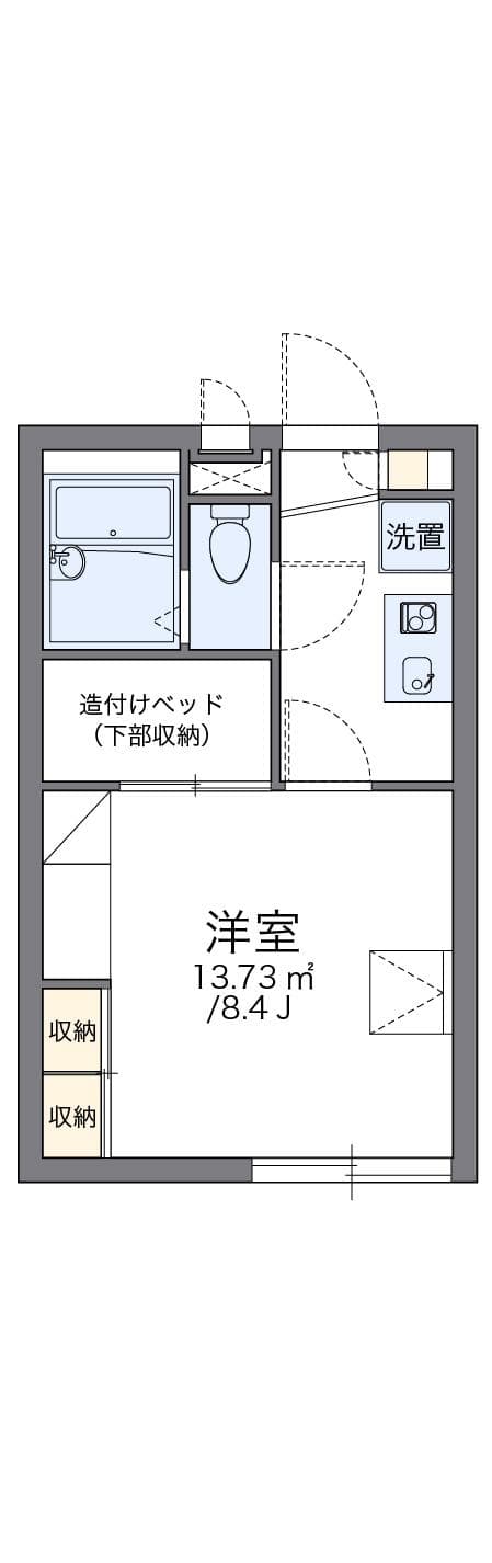 Preview floorplan of leopalace Yamato Koriyama