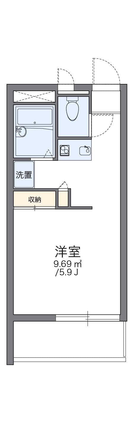 Preview floorplan of leopalace Abeille