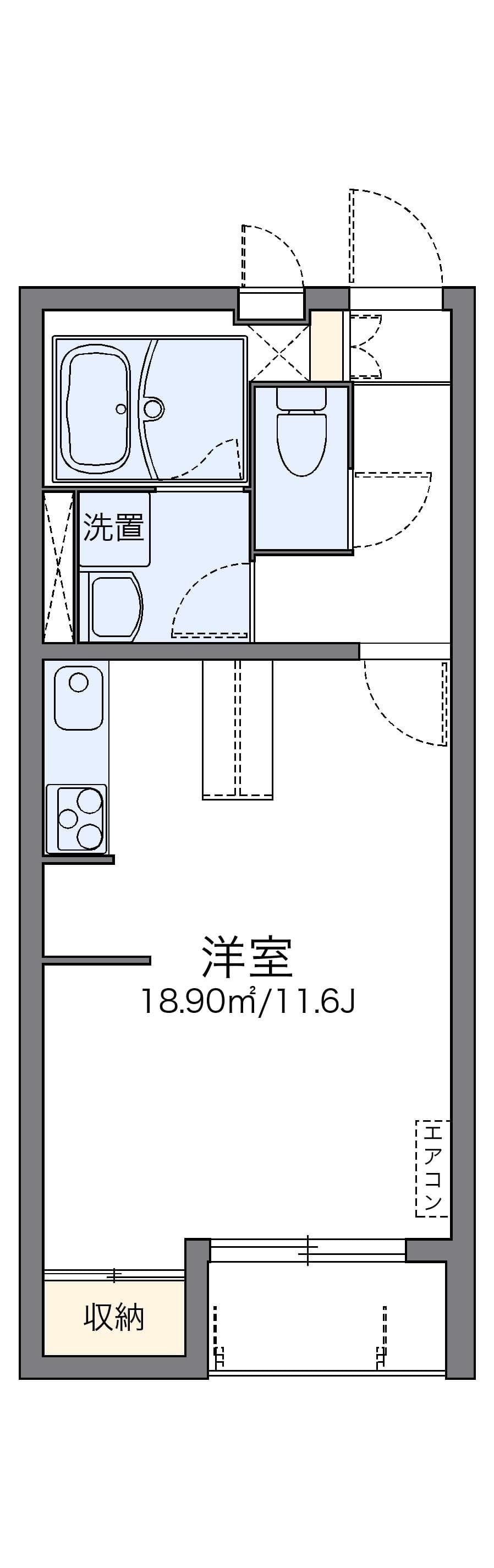 Preview floorplan of LEONEXT Coupure