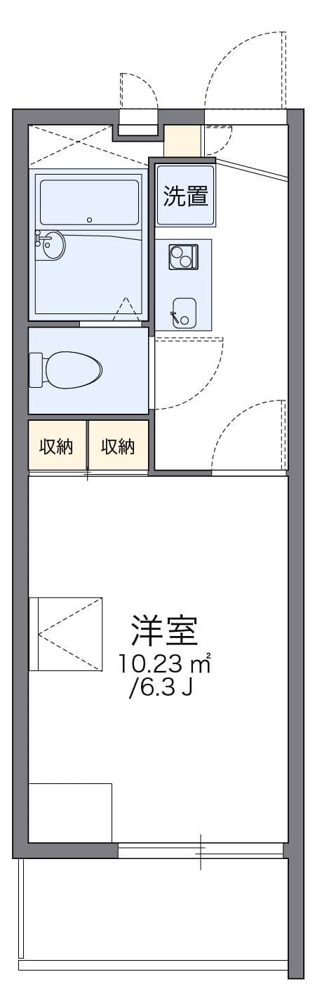 Preview floorplan of leopalace Sengoku Watamiya