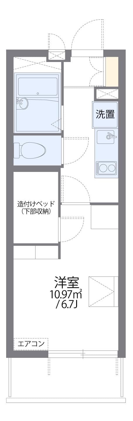 Preview floorplan of leopalace Tenjin