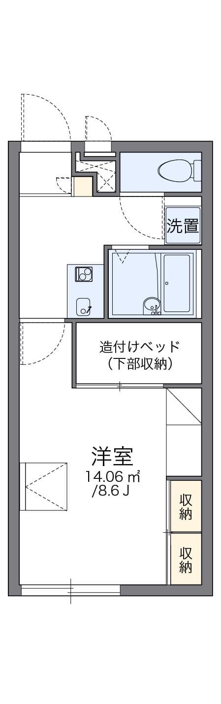 Preview floorplan of leopalace Shinden Nakayama