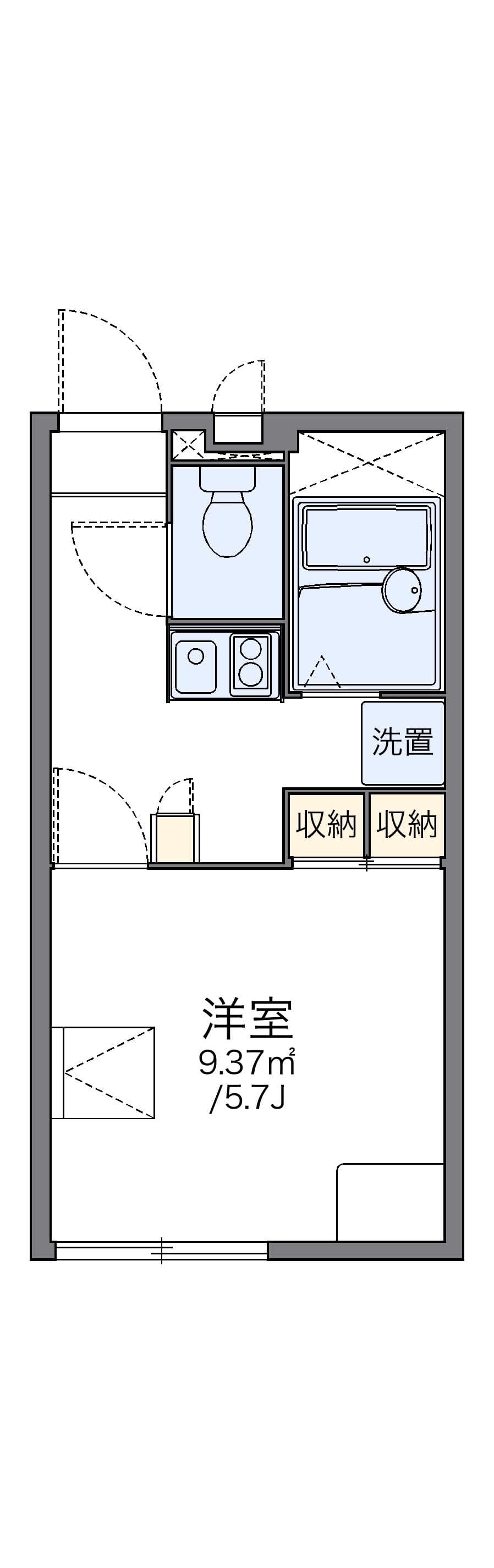 Preview floorplan of leopalace Heights Makino