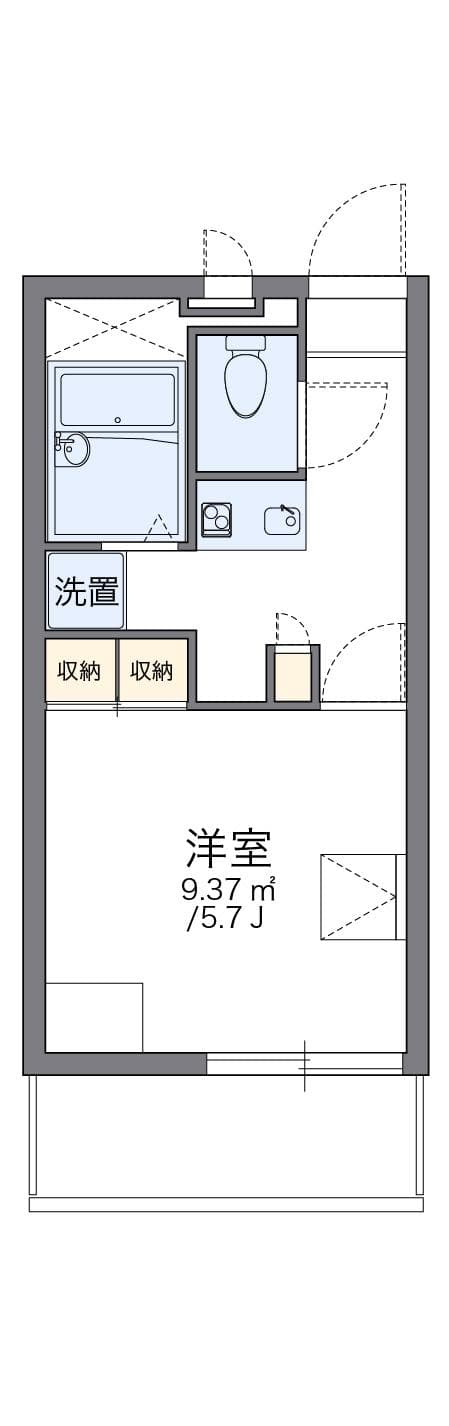 Preview floorplan of leopalace Kasumi