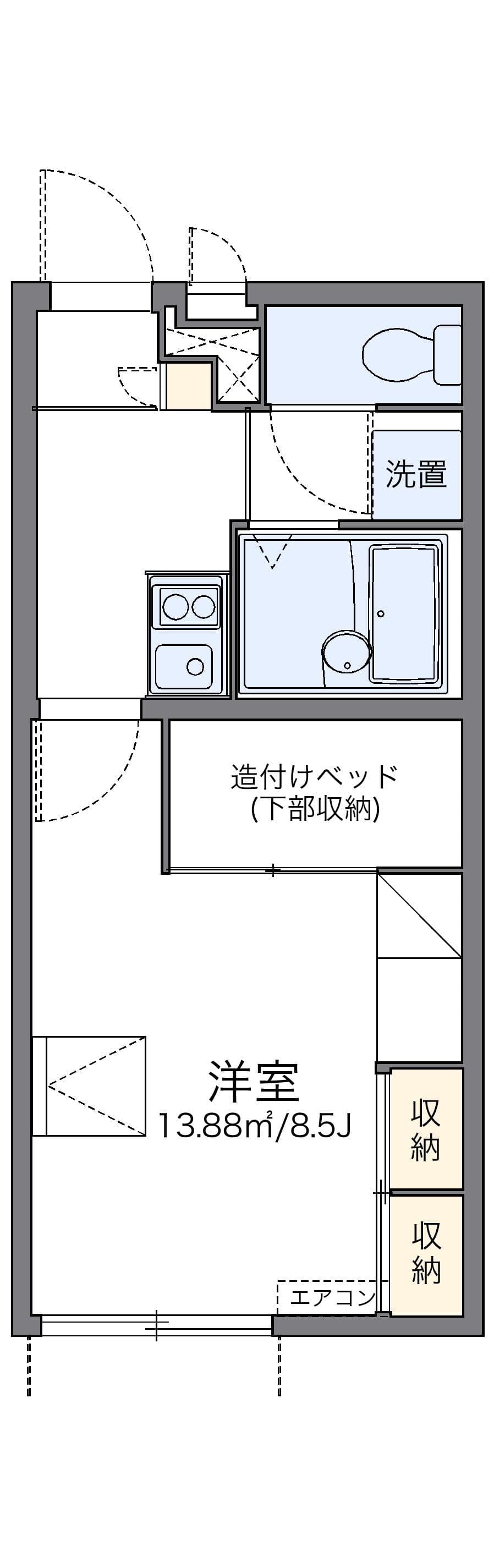 Preview floorplan of leopalace Jardin Amanohashidate