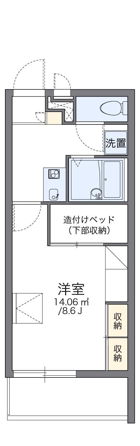 Preview floorplan of leopalace Parfait II