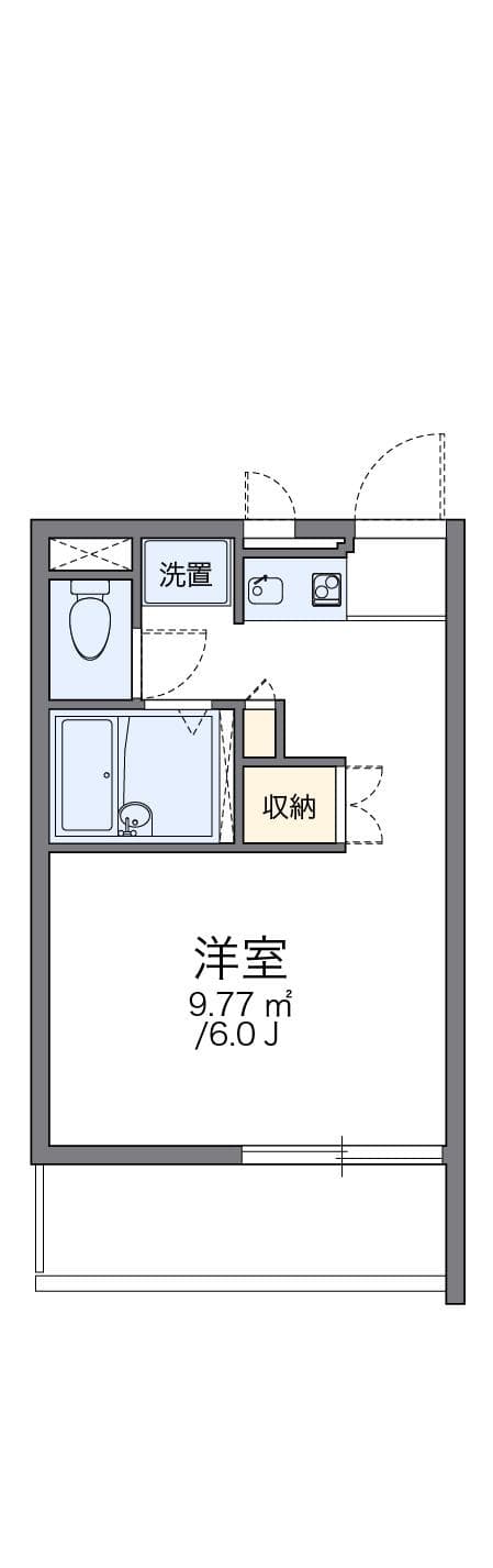 Preview floorplan of leopalace Yamamoto