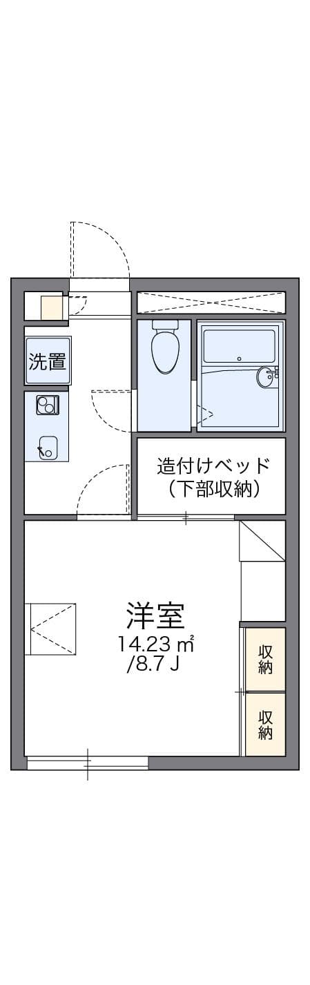 Preview floorplan of leopalace Dolce Ito