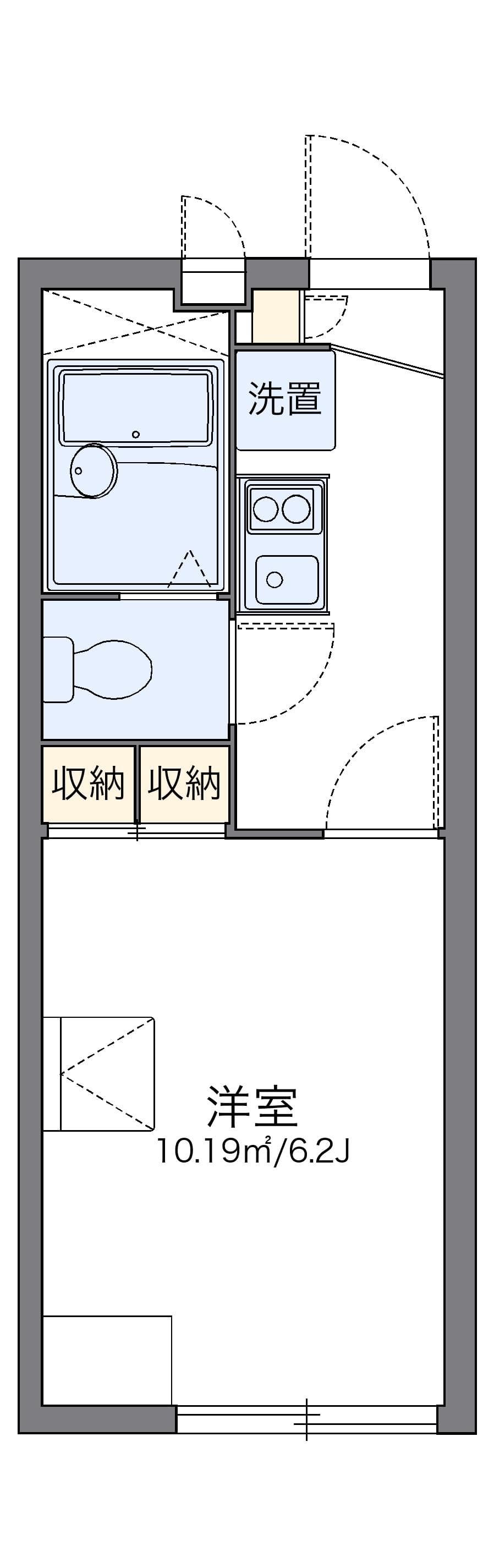 Preview floorplan of leopalace Mise