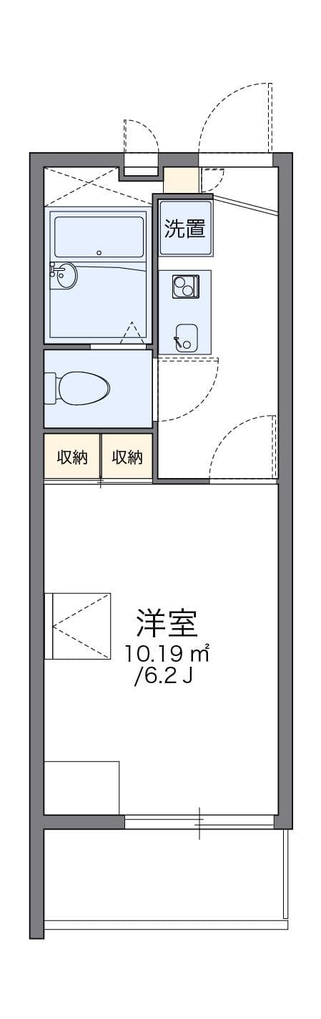 Preview floorplan of leopalace ASHIHARA