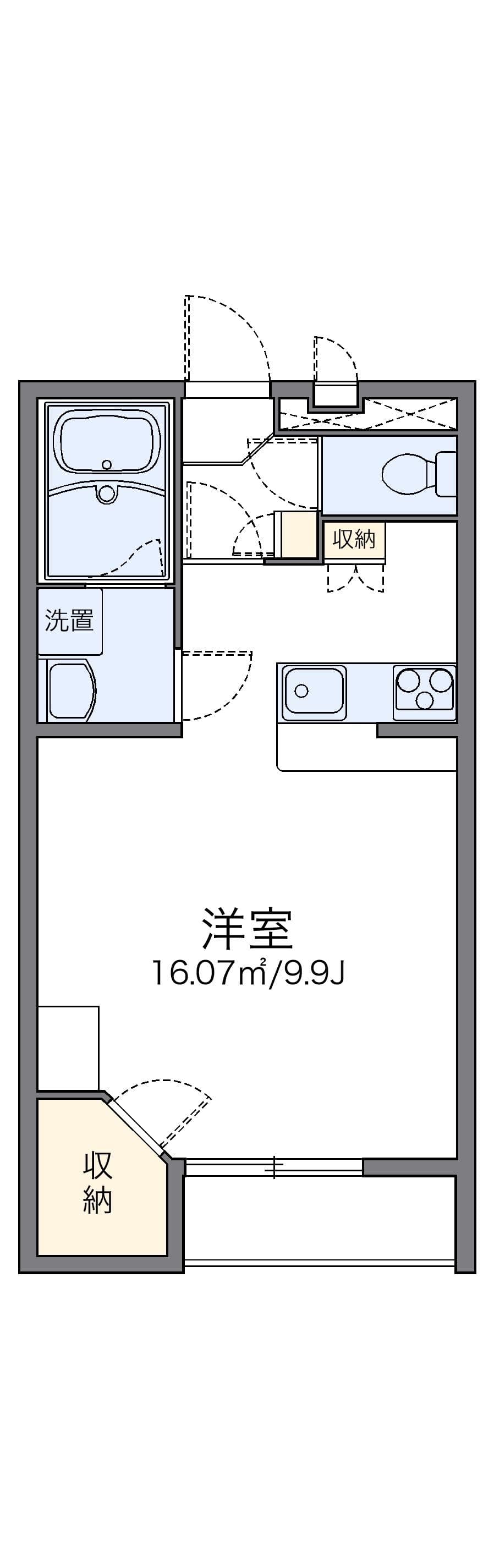 Preview floorplan of leopalace Amour IWAO
