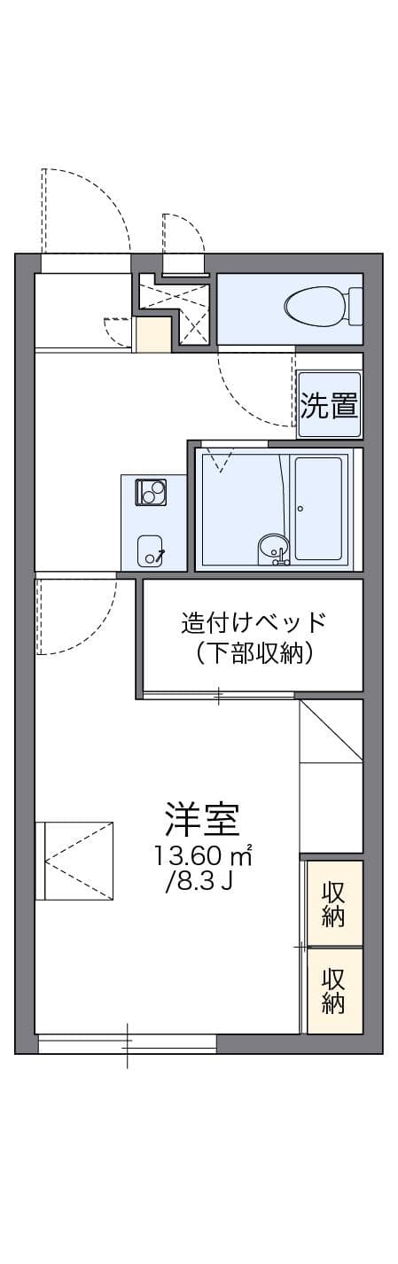 Preview floorplan of leopalace Chojabaru
