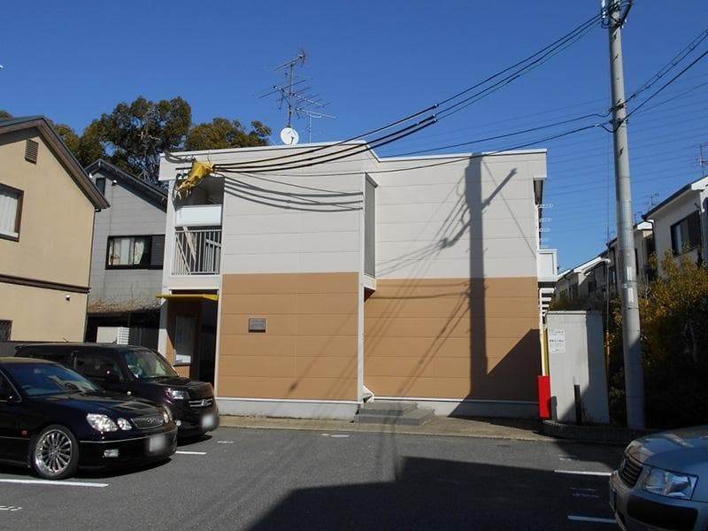 Main exterior of leopalace Hayate