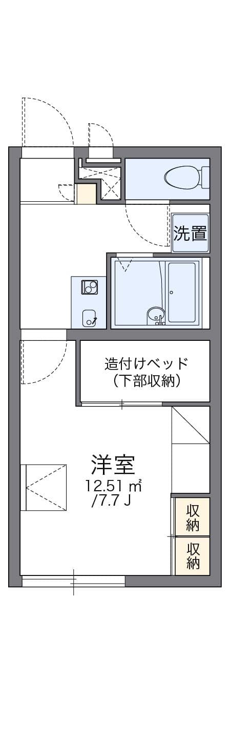 Preview floorplan of leopalace SAKAE