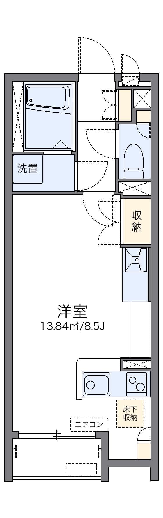 Preview floorplan of LEONEXT Haze Shinmachi