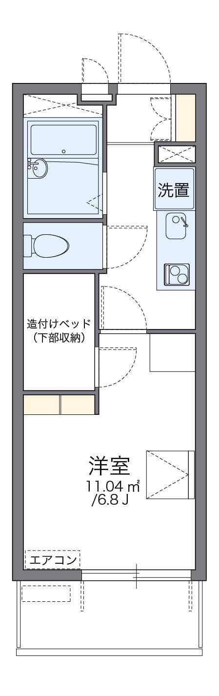 Preview floorplan of leopalace Sejour Takatsuki