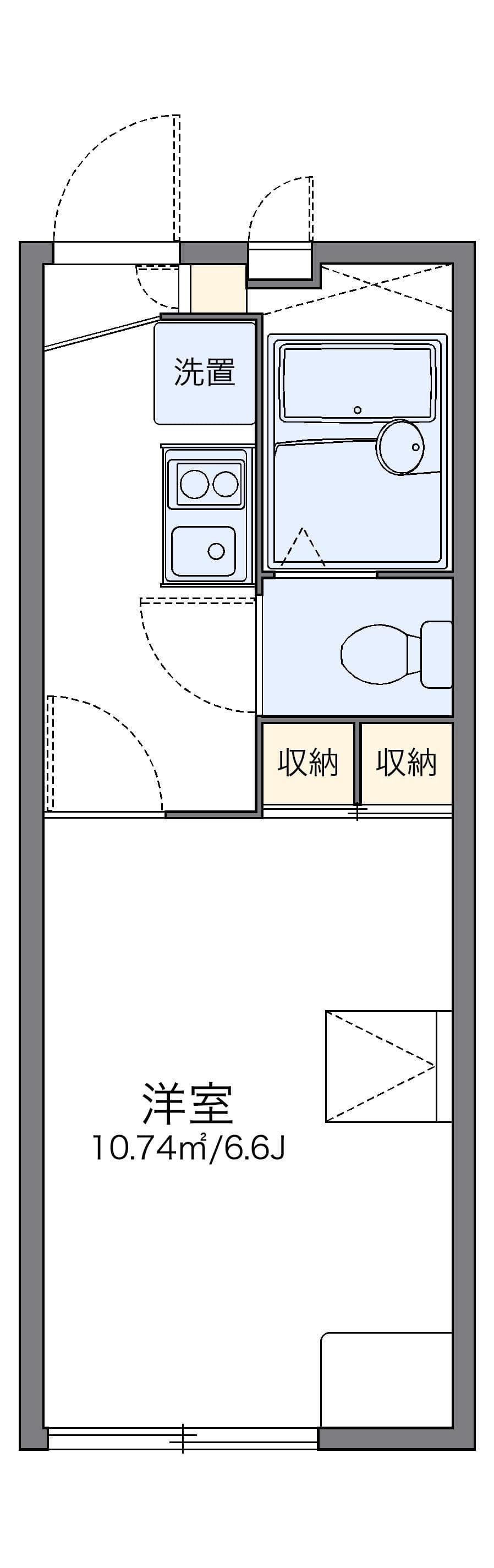 Preview floorplan of leopalace Belle Ashiya