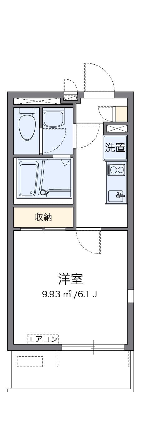Preview floorplan of LEONEXT Cozy House Akasaka