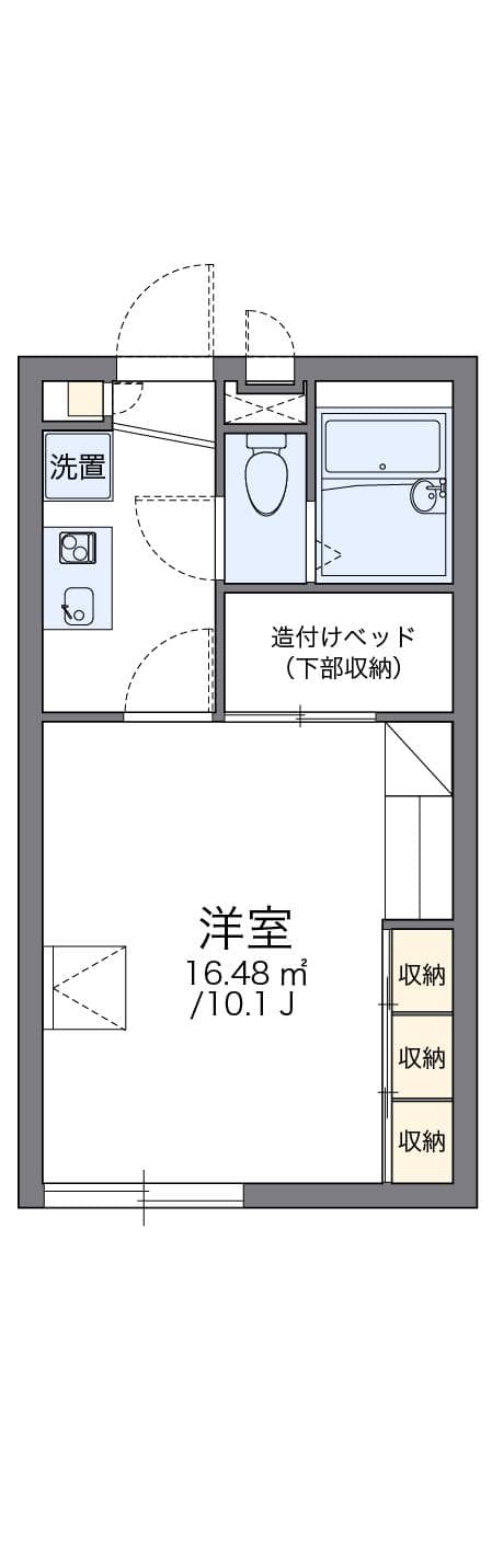 Preview floorplan of leopalace Chocolat II