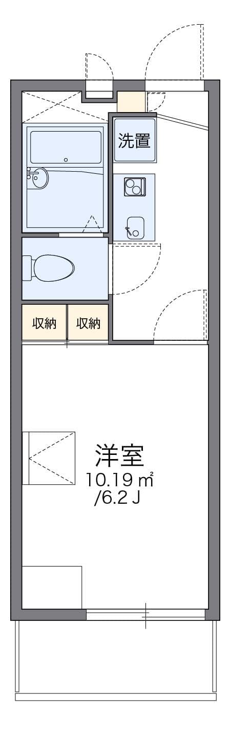 Preview floorplan of leopalace Shimizu I