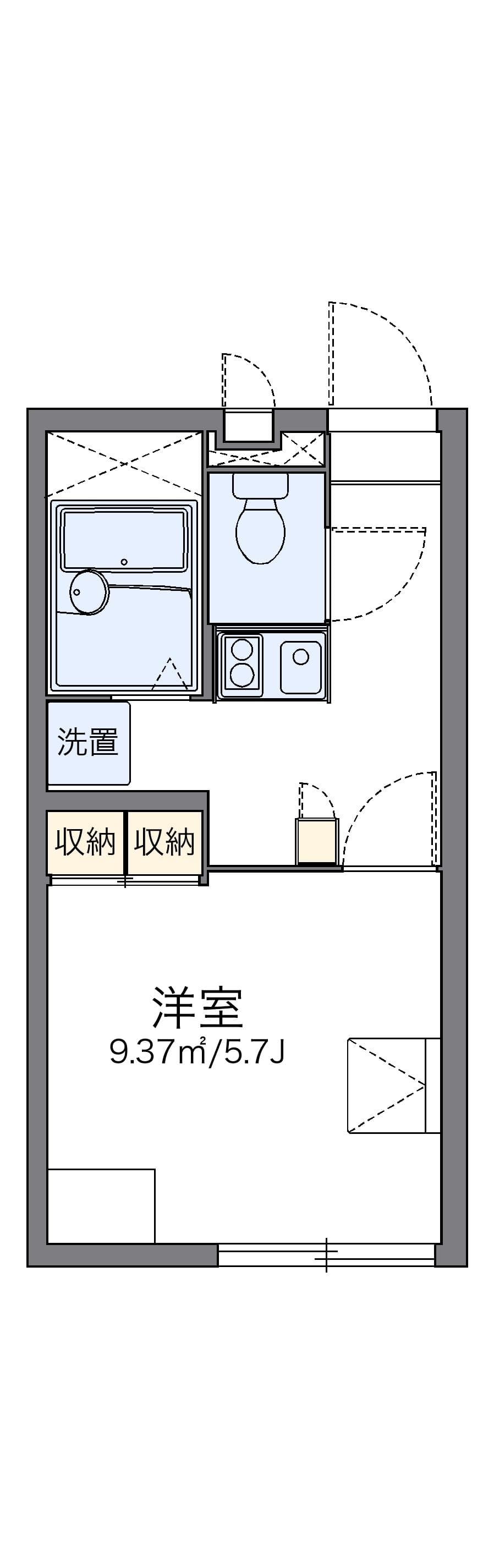 Preview floorplan of leopalace Raikoji