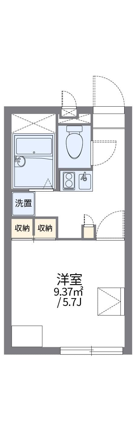 Preview floorplan of leopalace Jyu