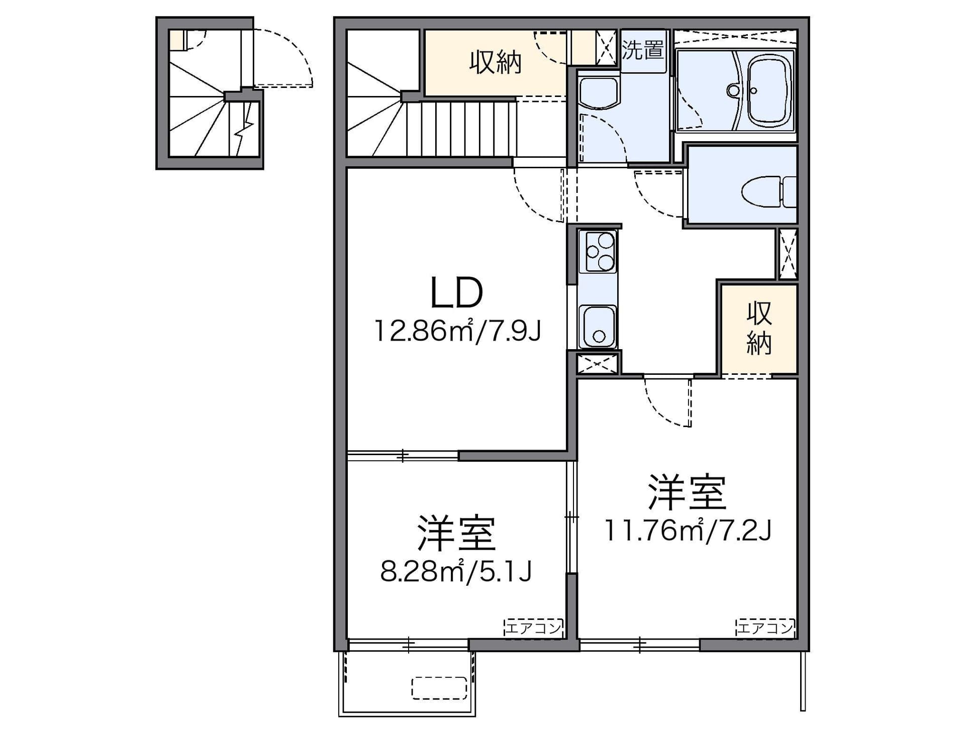 Preview floorplan of leopalace Sun