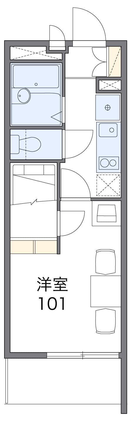 Preview floorplan of leopalace Yano